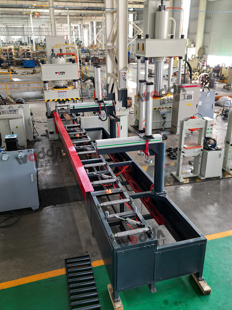 250噸礦用錨桿托盤自動化生產(chǎn)線