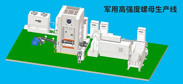 全自動(dòng)特種螺母鍛造生產(chǎn)線 全自動(dòng)特種螺母鍛造生產(chǎn)線